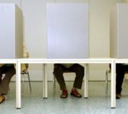 Cabine de vote en plastique